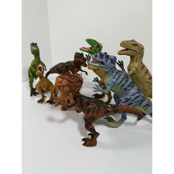 Dinosaur Toy Lot 8 Kid Galaxy Discovery Dino Achelosauru Allosaurus Deinoychus - Picture 5 of 10